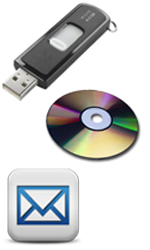 Flash drive, CD & Email PPB versions